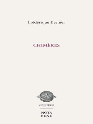 cover image of Chimères